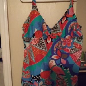 Bathing suit top 18w size 14 bottoms